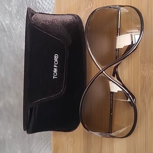 Tom Ford Miranda Sunglasses Shiny Bronze / Gradient Bronze lenses